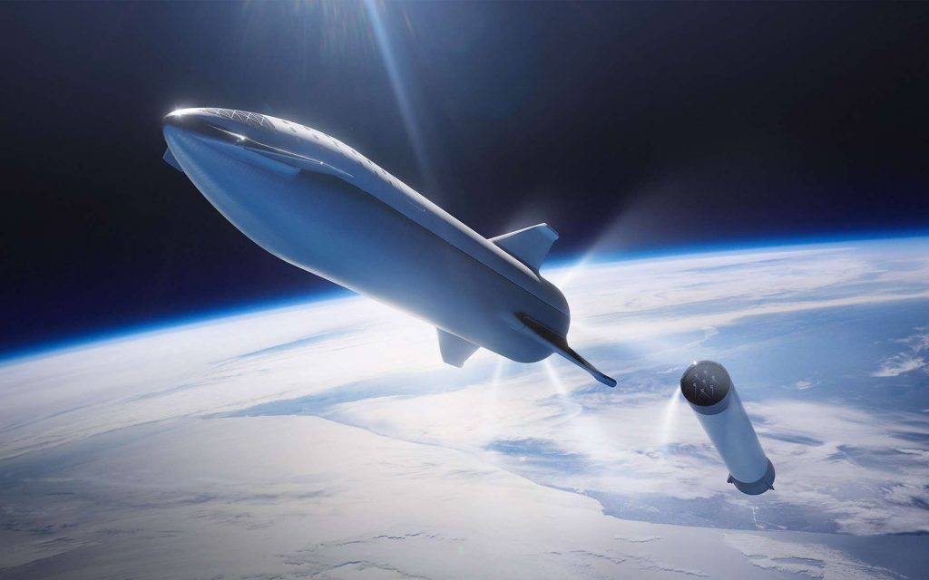 En 2022, un satellite sera placé en orbite pour diffuser de la publicité. © SpaceX