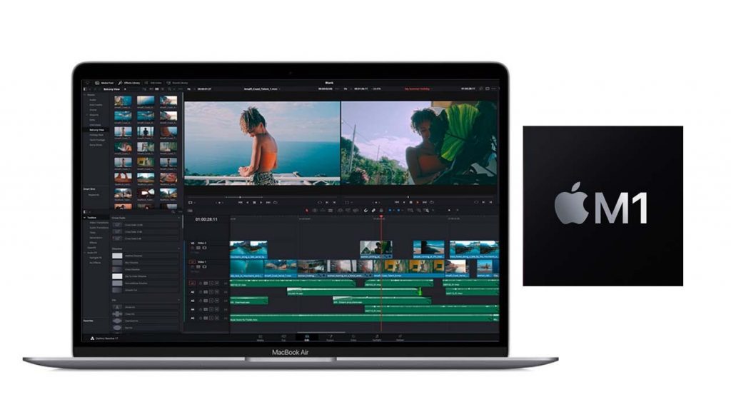 Thanks to the M1 chip, a simple MacBook Air can now handle 8K videos