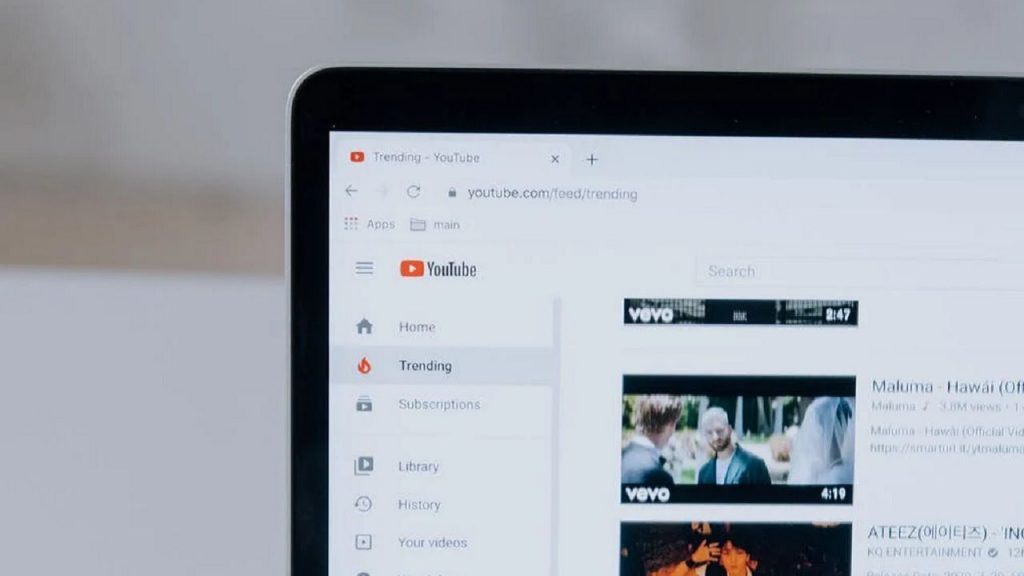 Is it possible to download videos on YouTube, desktop?  The test begins in Italy