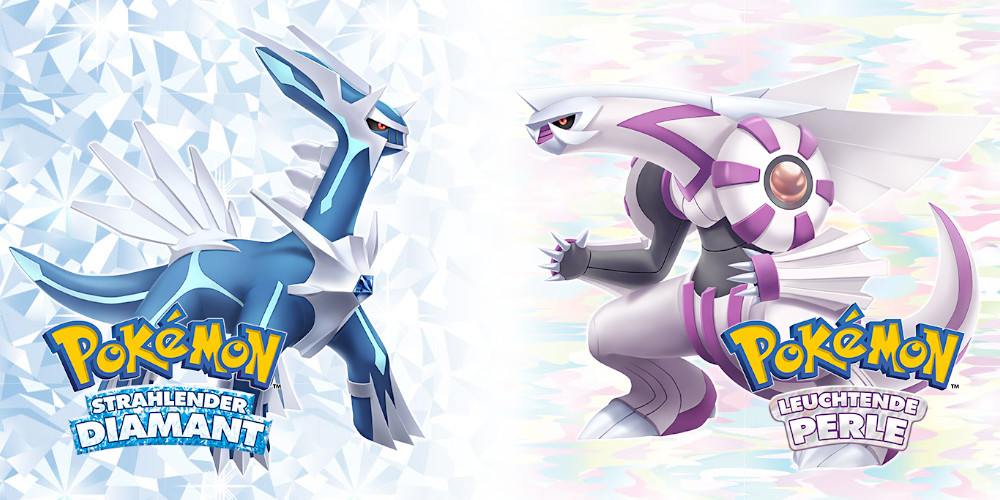 Pokémon Strahlender Diamant und Leuchtende Perle - Dialga und Palkia