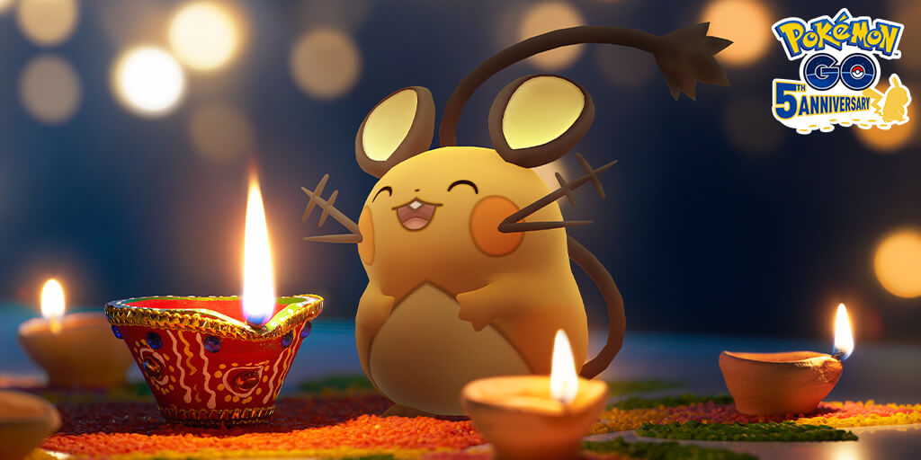 Detailed information about the Light Festival at Pokémon GO with Dedenne Nintendo Connect