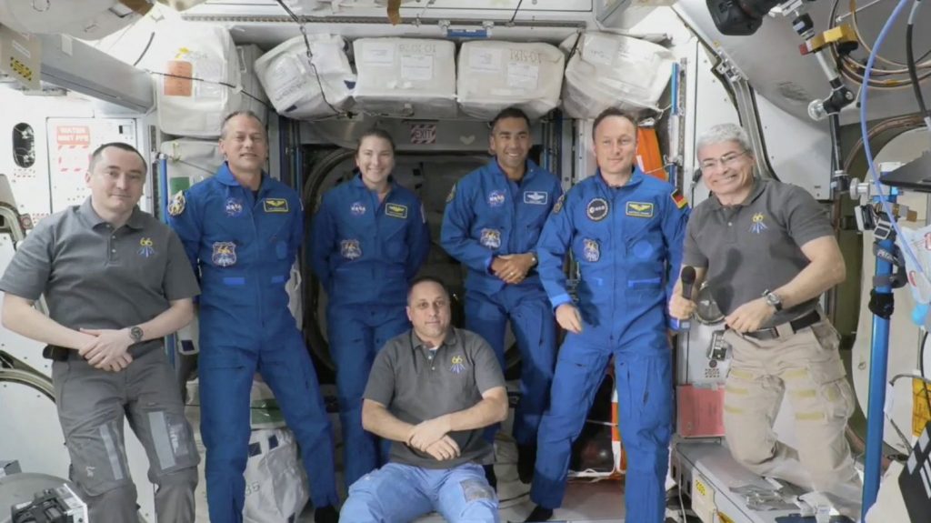 Four astronauts from the Crew-3 spacecraft have arrived at the International Space Station