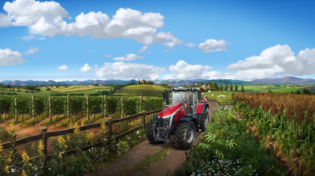 The video game "Farming Simulator" returns with a harvest of challenges ... and competition to recruit real farmers