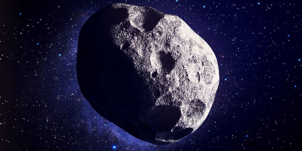 The asteroid is three times larger than the Empire State Building