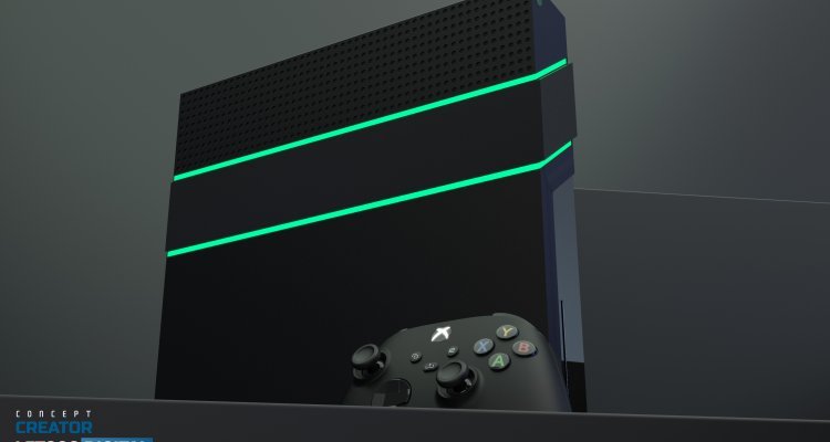 Mid-Zen upgrade of the console imagined with the Xbox Series X Elite, Render - Nerd4.life