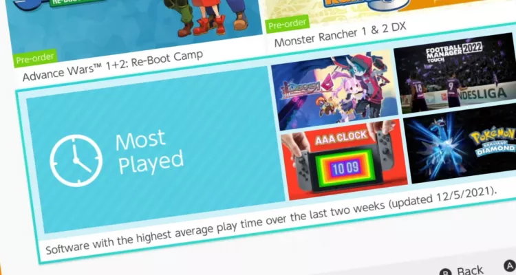 A new section on the most played topics has been added to eShop - Nerd4.life