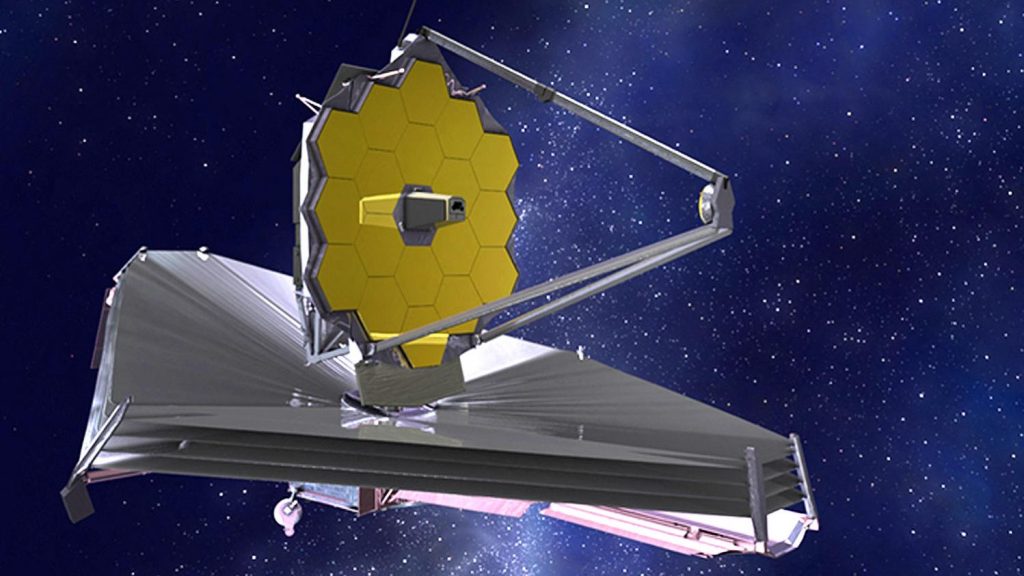 Re.  Revisit the James Webb Space Telescope launched by the Ariane 5 rocket