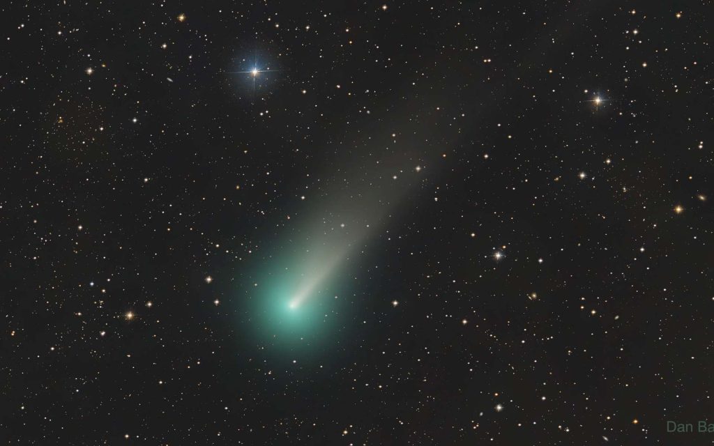 La comète Leonard en novembre 2021. © Dan Bartlett, Apod (Nasa)
