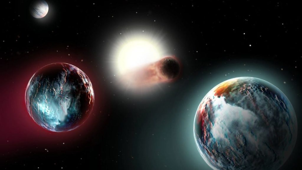 Contrary to current theories: Giant planets previously "grew up"