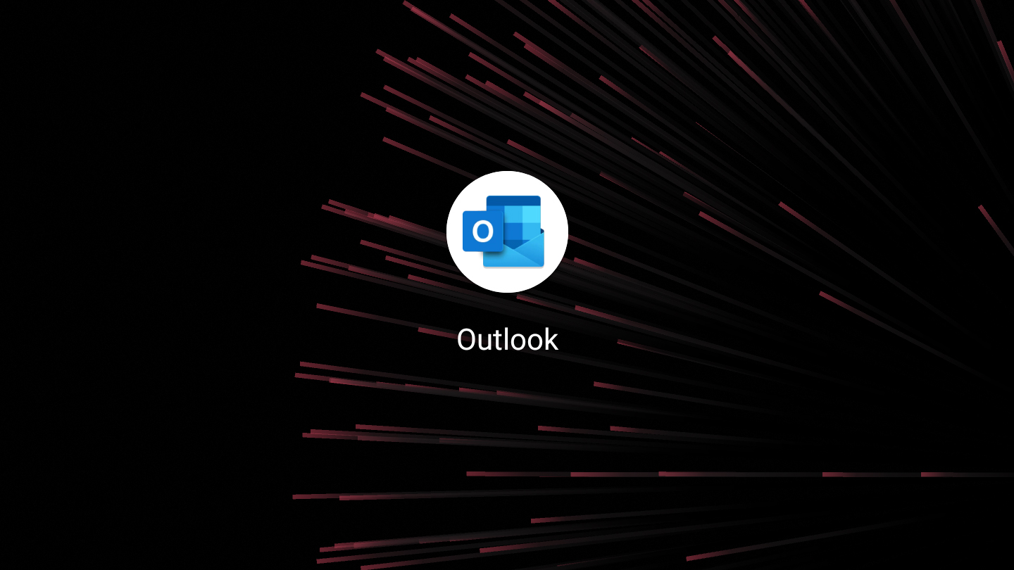 Microsoft Outlook Google Pixel 4XL Home Screen Apps Icon