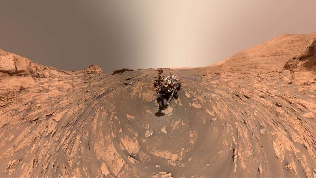 Mars: NASA rover "Curiosity" 360 degree image is amazing
