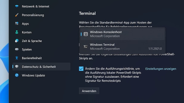 Windows Terminal is compatible with Windows 11.