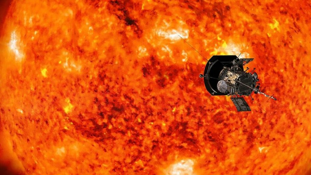 The NASA robot touched the sun for the first time