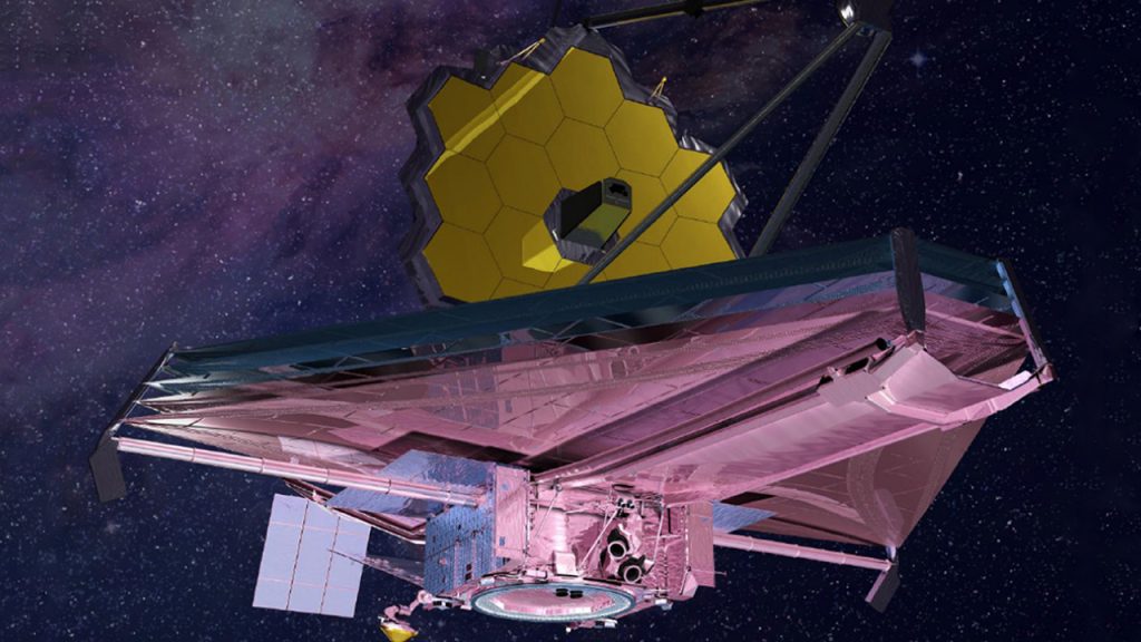 The James Webb Space Telescope is taking its final shape