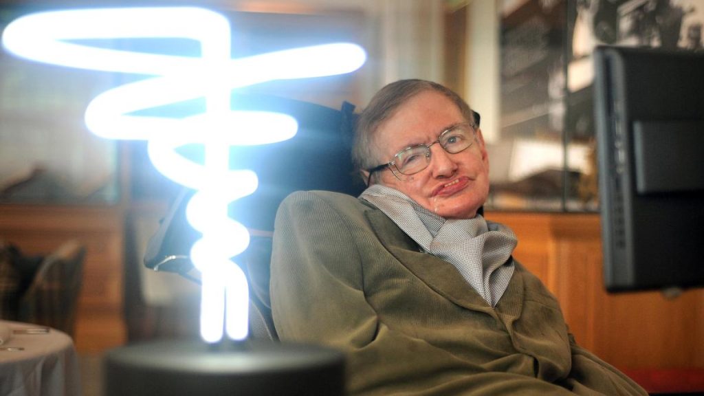 Google Doodle is reminiscent of Stephen Hawking