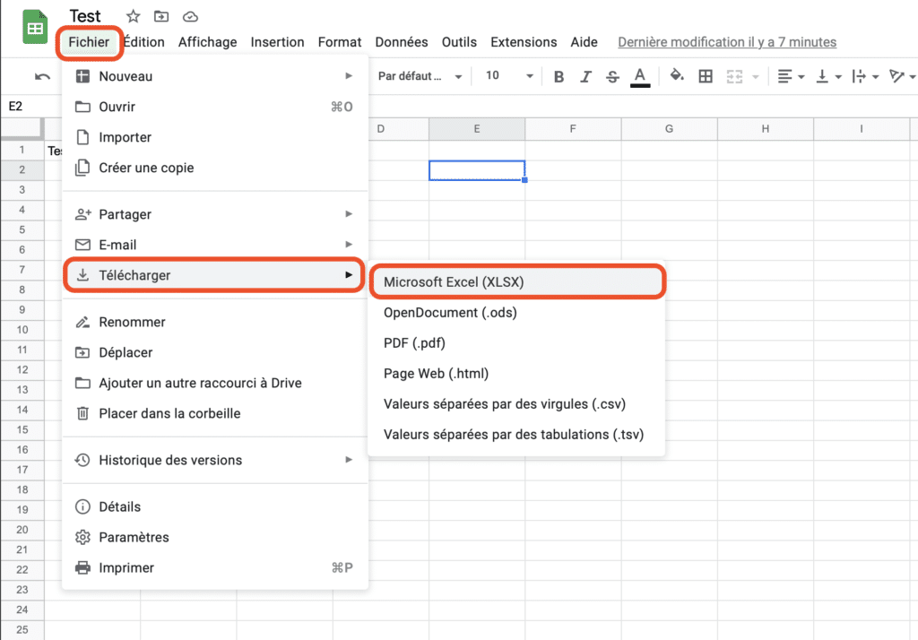 Figure 3: How to convert Excel file to Google Sheets?