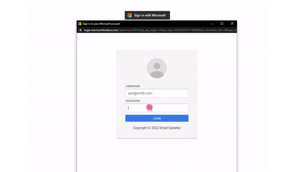 Can you detect this fake login window that wants to steal your data?