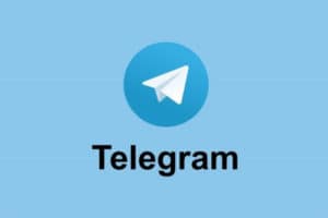 Telegram symbol