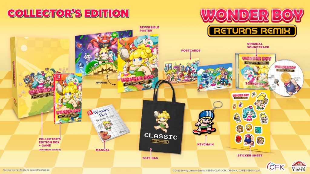 Wonder Boy Returns Remix - Limited Editions for the Nintendo Switch