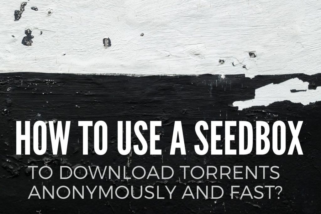 How to use Seedbox to download torrents anonymously and fast