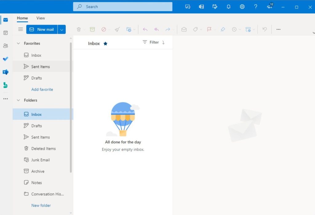Le nouveau client de messagerie Outlook de Microsoft est en ligne (du moins pour l
