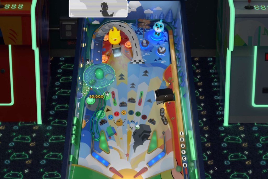 Google introduces the best pinball engine that can be played on any web browser