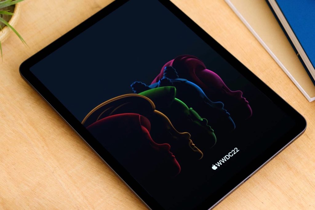 Fond écran WWDC 2022 iPad