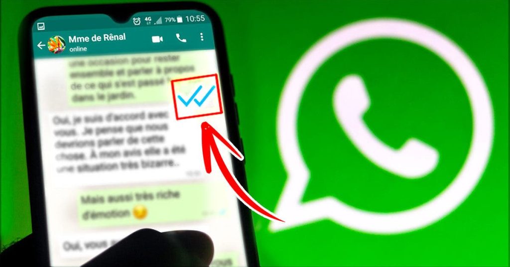 How to read messages on WhatsApp without looking?  Just press this button