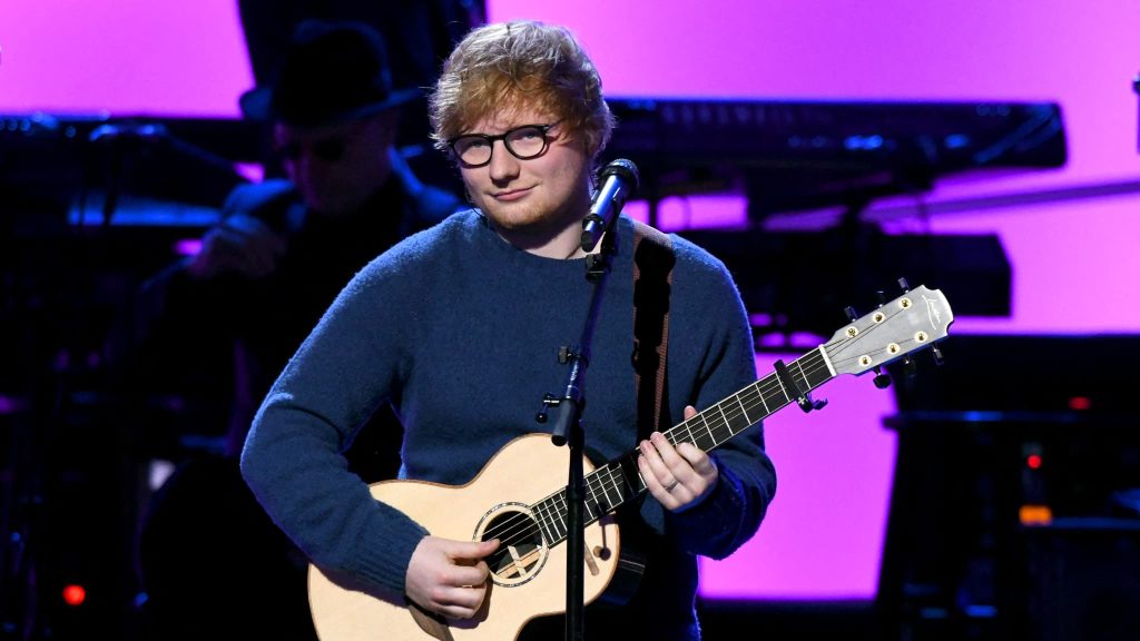 Ed Sheeran will need a smartphone to access the concert