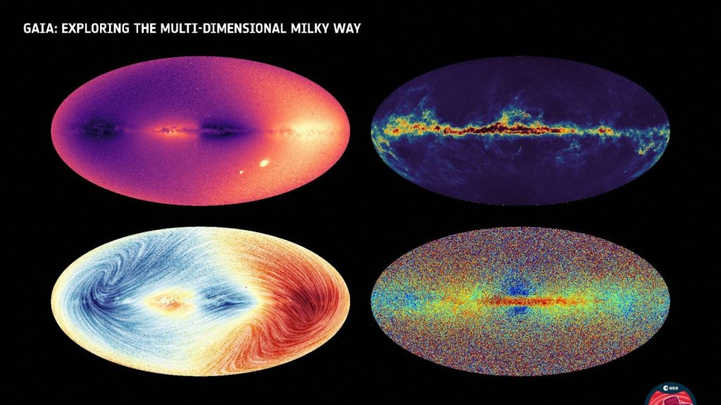 The Gaia satellite reveals the most accurate map of the Milky Way ever made