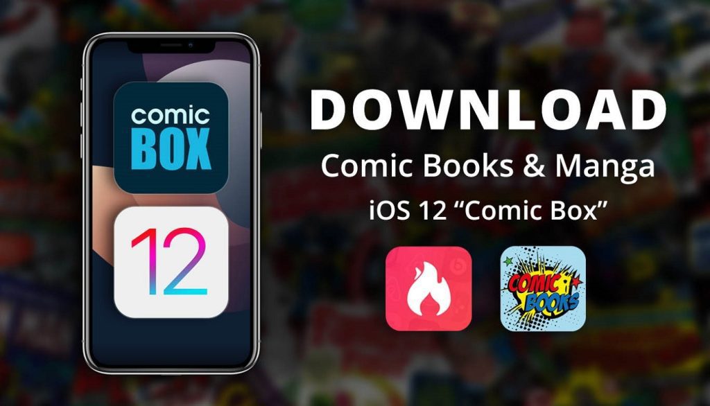 Download free comics/manga (any iOS device "iOS 12")