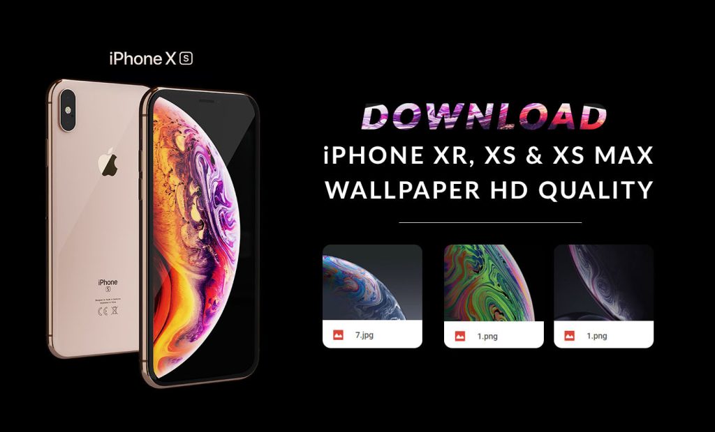 Download iPhone XR, XS & XS Max Wallpaper HD Quality