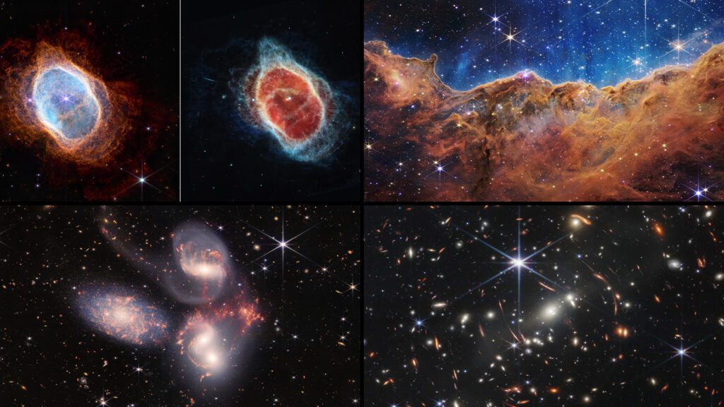 James Webb Vs Hubble Compare The Evolution Of Photographs Between The Two Telescopes