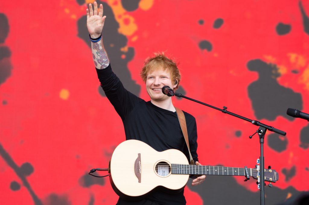 Smartphones will be mandatory to attend Ed Sheeran concert in Paris