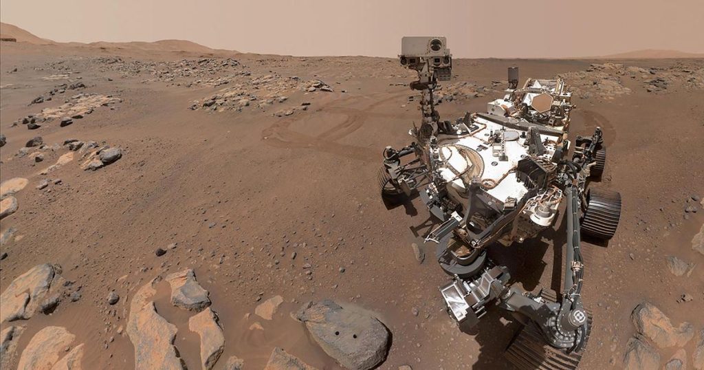 The Perseverance rover tries to unravel the mystery of the Martian ball